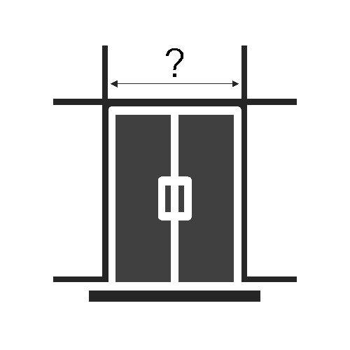 Curtain wall and Storefront Door Width Details